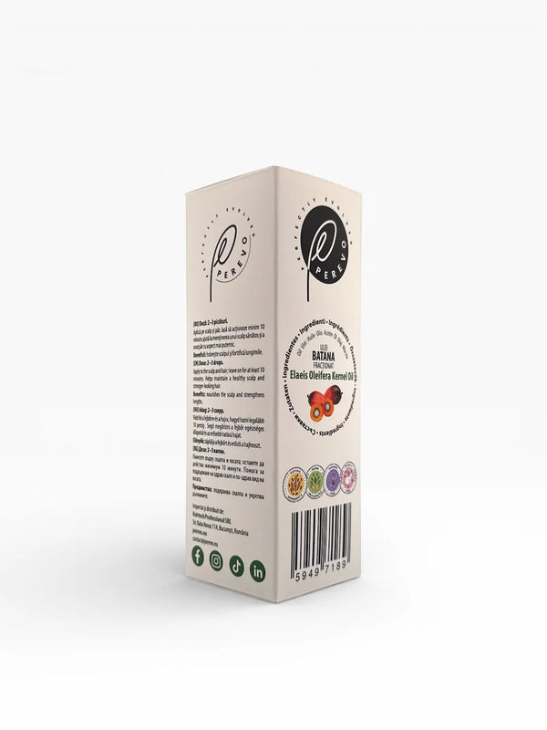 Cutie Ulei Batana Perevo cu ingrediente si detalii eticheta