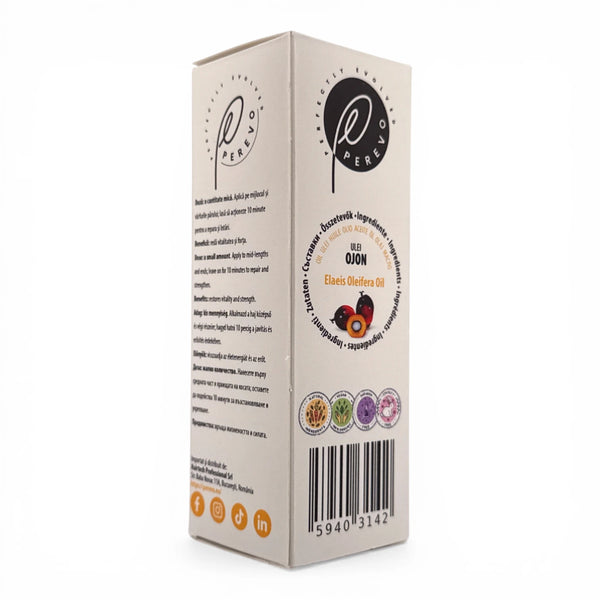 Cutie Ulei Ojon Perevo cu ingrediente si detalii eticheta