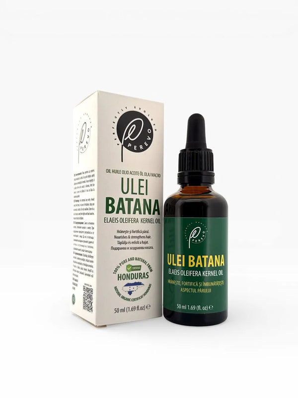 Flacon si cutie Ulei Batana Perevo 50 ml din Honduras